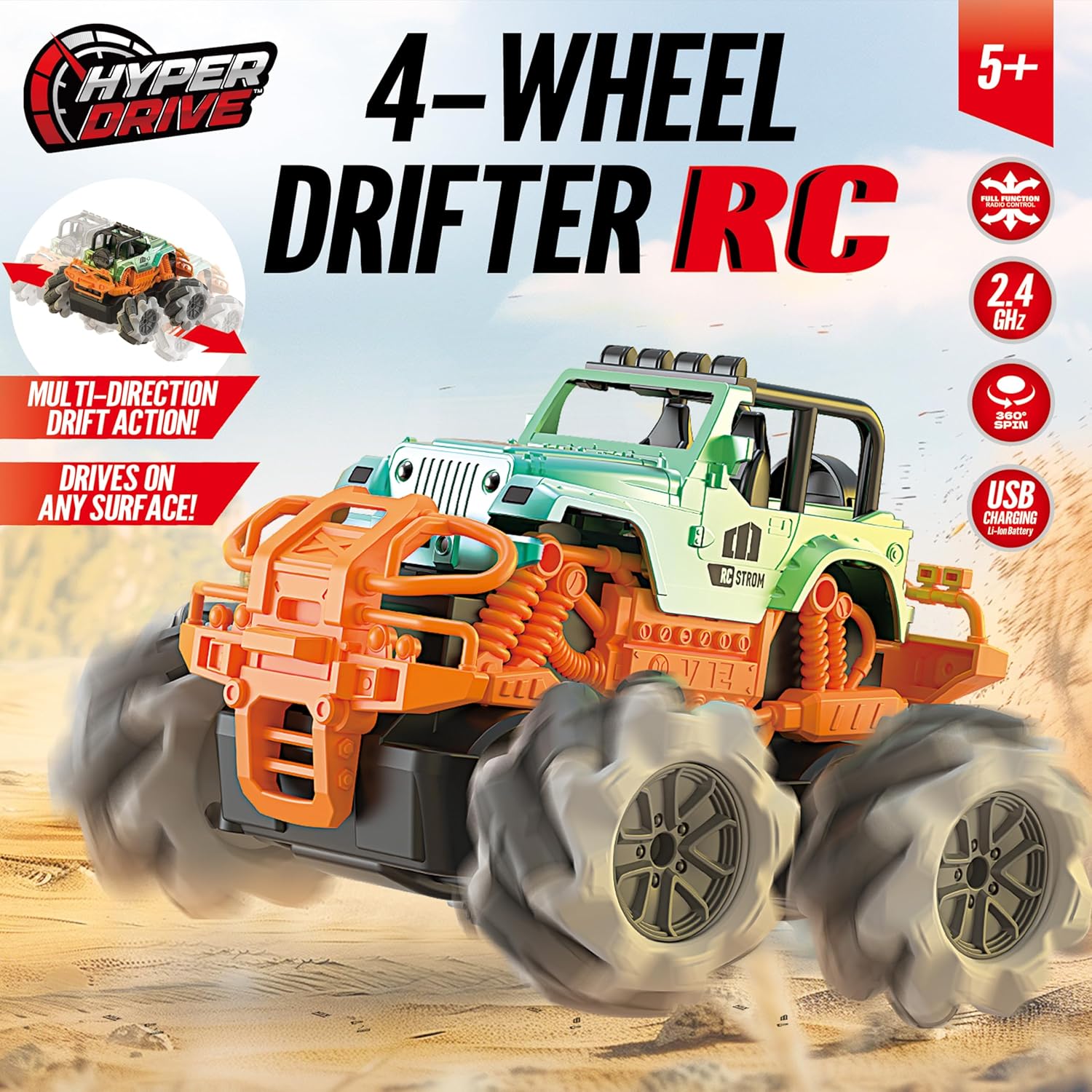 4-Wheel Drifter Rc