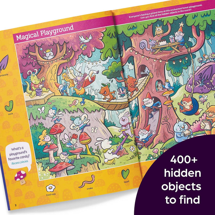 Magical Woodlan Hidden Pictures Puzzle Book