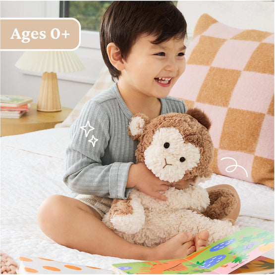 GUND Cozys Collection Monkey Plush Stuffed Animal Brown 10 Inch