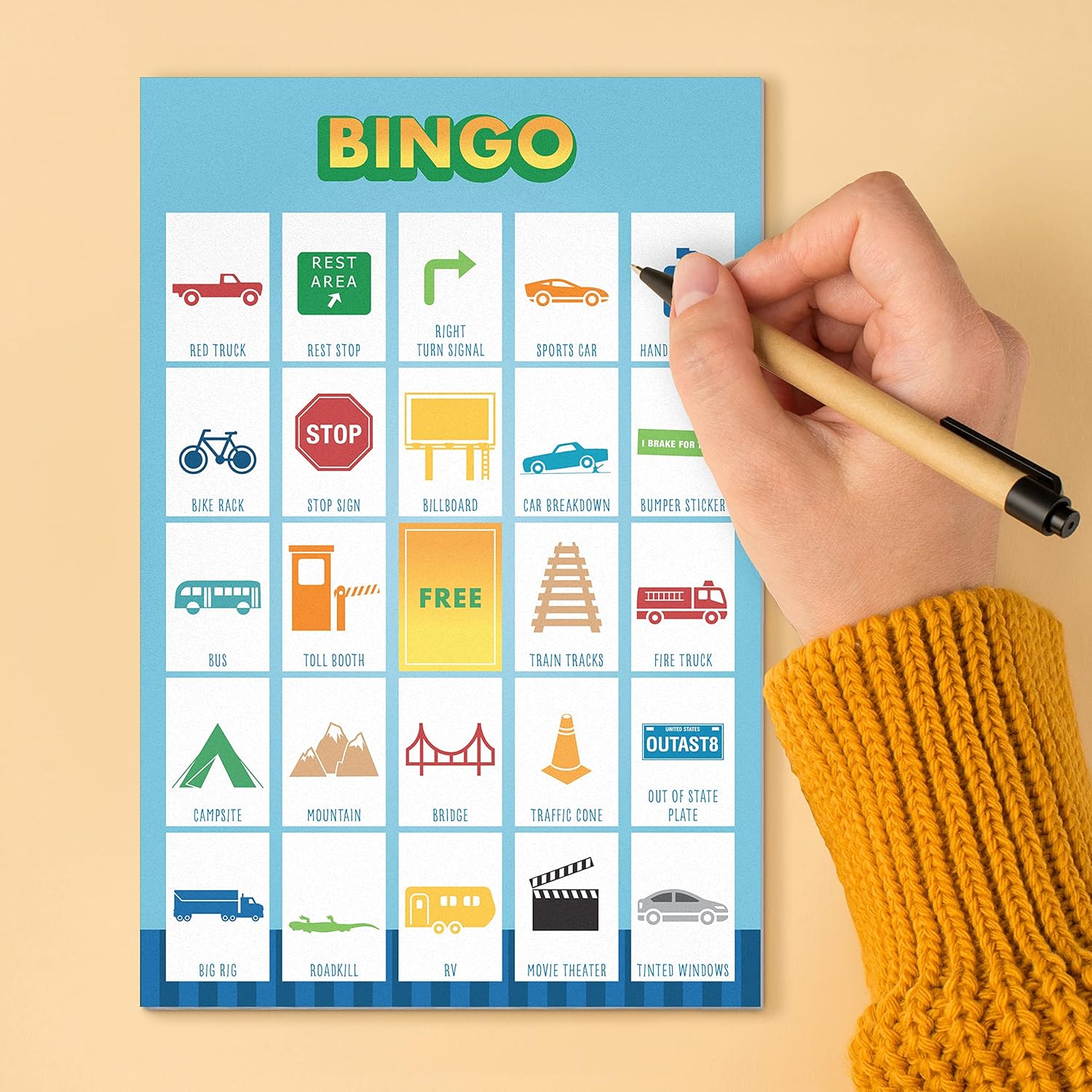 Road Trip On The Go Travel Game