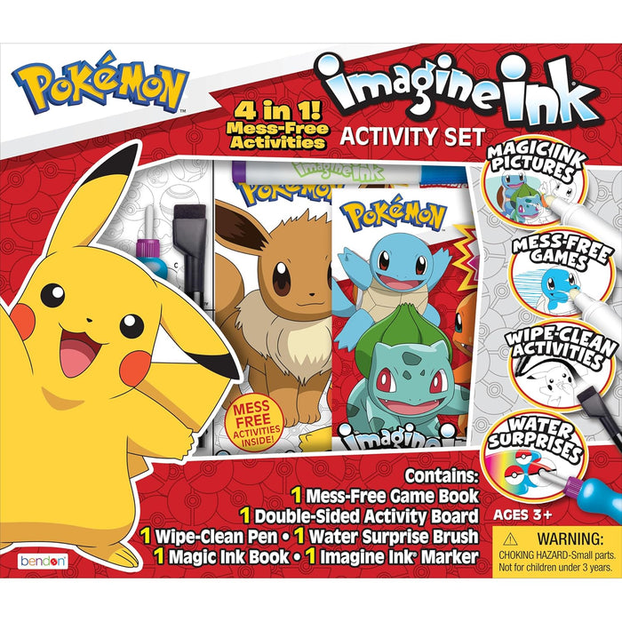 Pokemon Imagine Ink 4-in-1 Activity Set