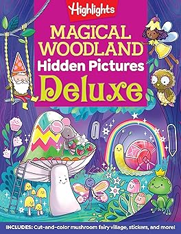 Magical Woodlan Hidden Pictures Puzzle Book