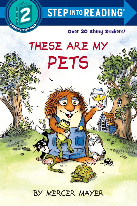 Little Critter's My Pets: Step 2 Reading Book with Stickers