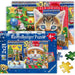 Ravensburger Christmas Kitties Jigsaw Puzzle: 2x24 Pieces, Premium Quality, Ages 4+