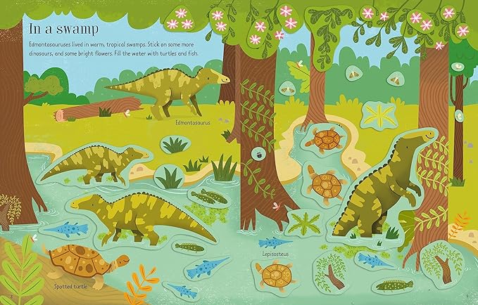 Little Dinosaur Sticker Book