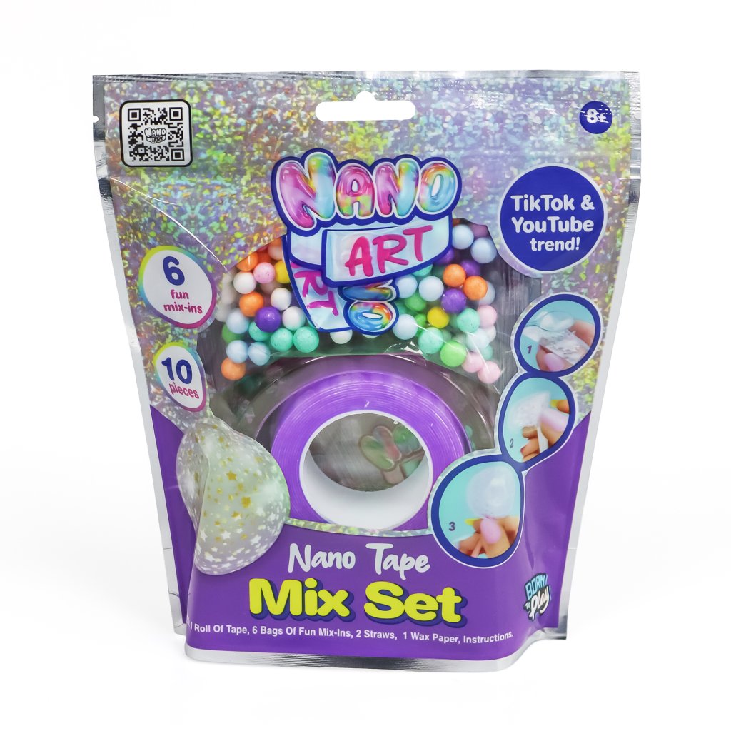 Born To Play Nano Art Tape Mix Craft Set