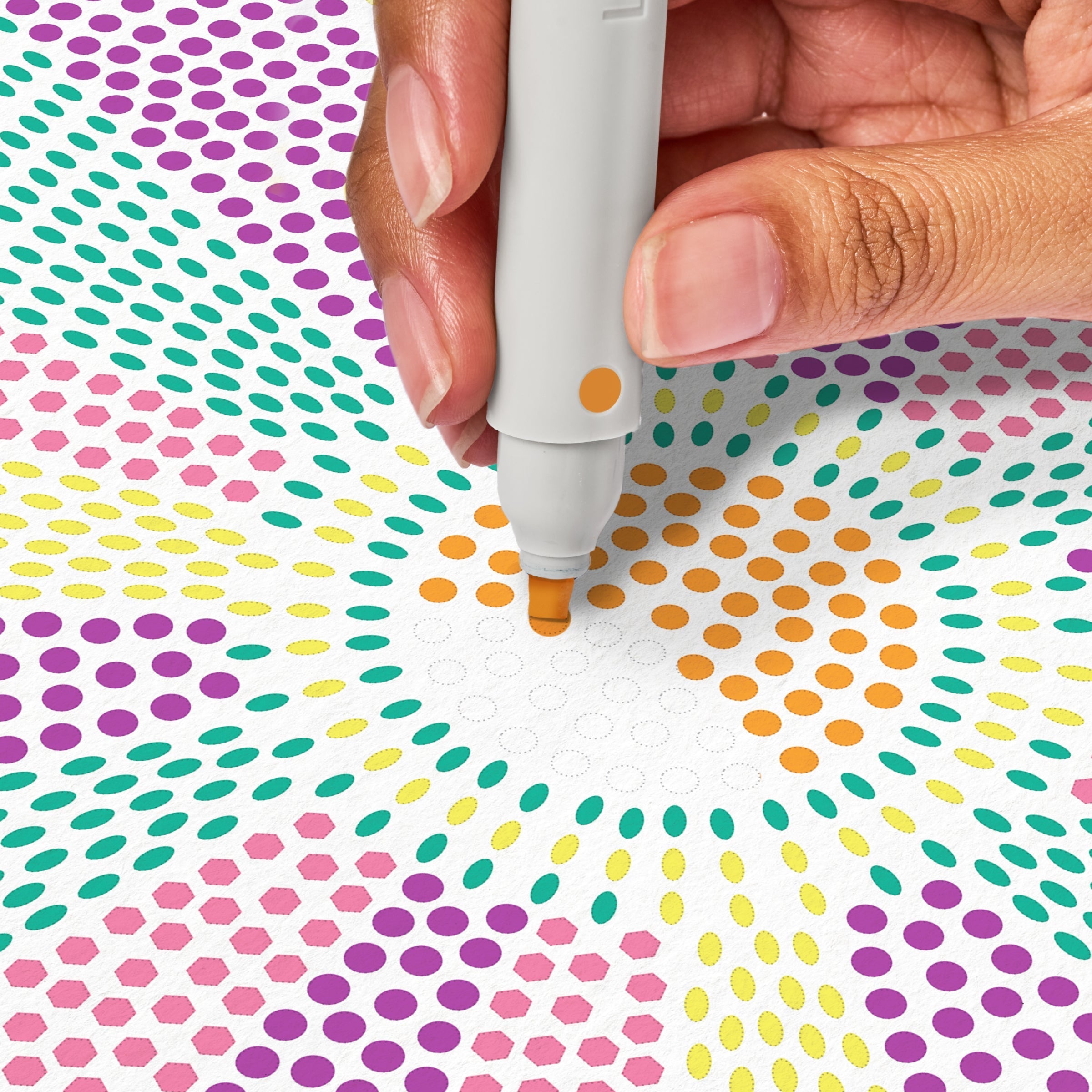 Flowart Stamp by Shape Mediterranean