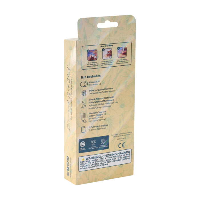 Coasters - Spring Blossom Diamond Art