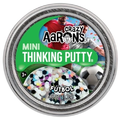 Crazy Aaron's Mini Futbol Soccer Thinking Putty