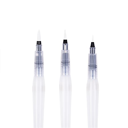 Brea Reese 3-Piece Water Brush Set with Storage Pouch