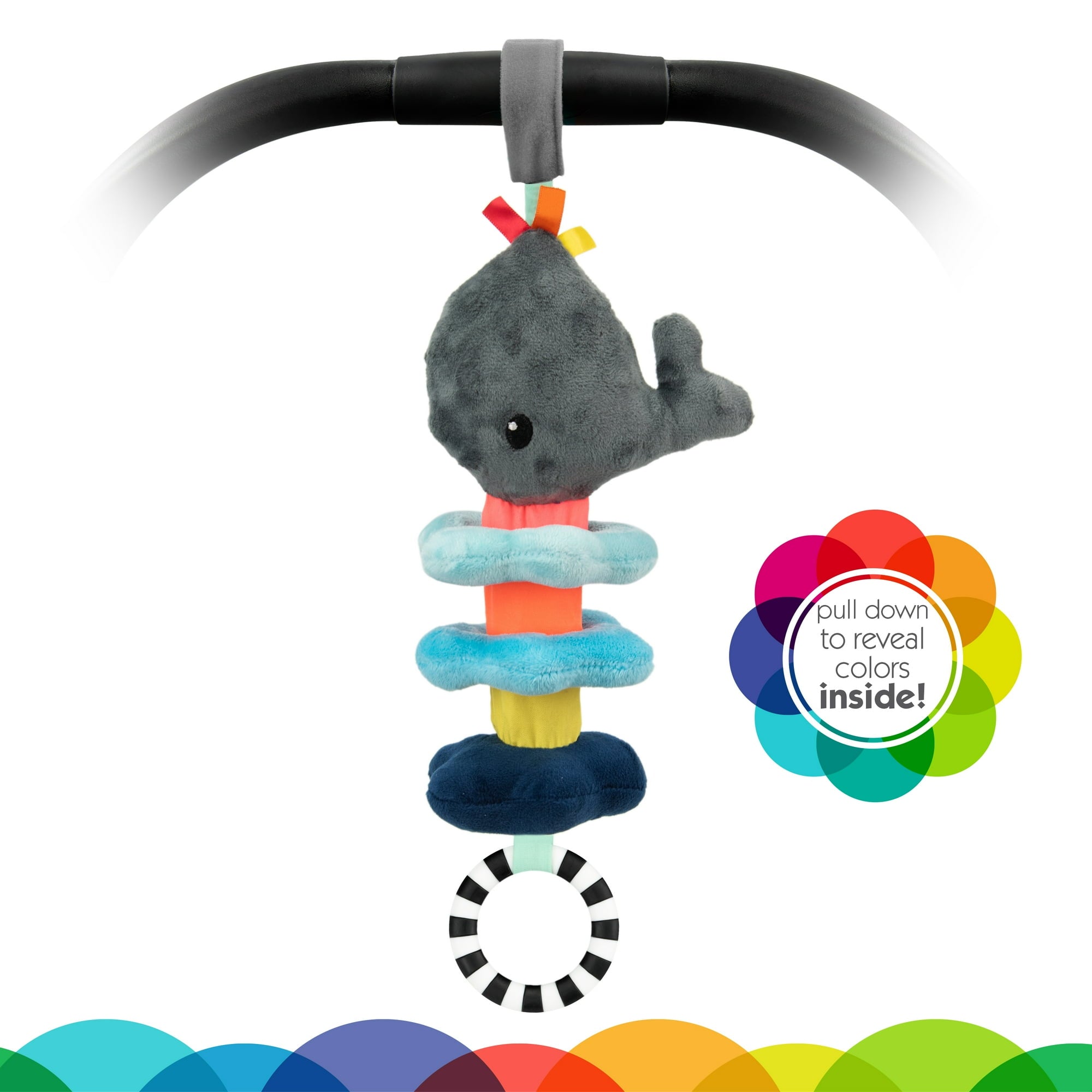 Wavy Whale Jitter Infant Toy