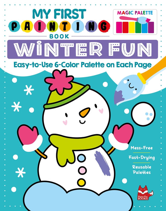 Fox Chapel Publishing My First Painting Book Winter Fun Activity Book