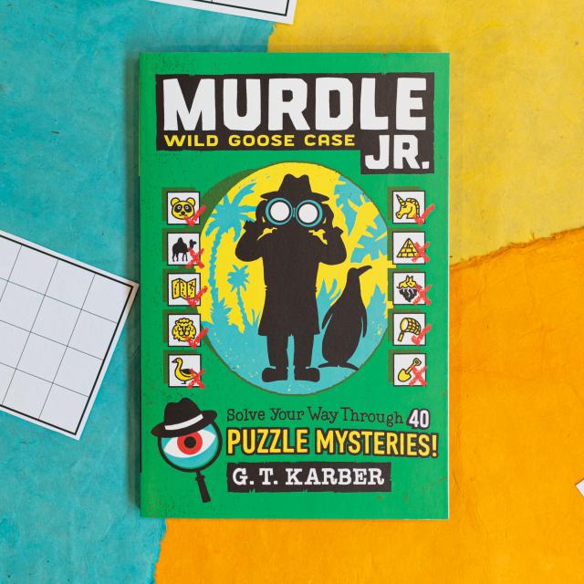 Murdle Jr. Wild Goose Case Mystery Puzzle Book