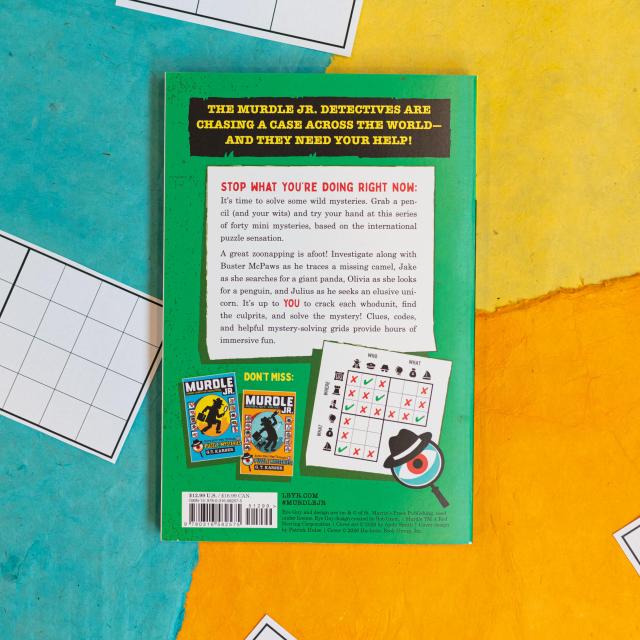 Murdle Jr. Wild Goose Case Mystery Puzzle Book