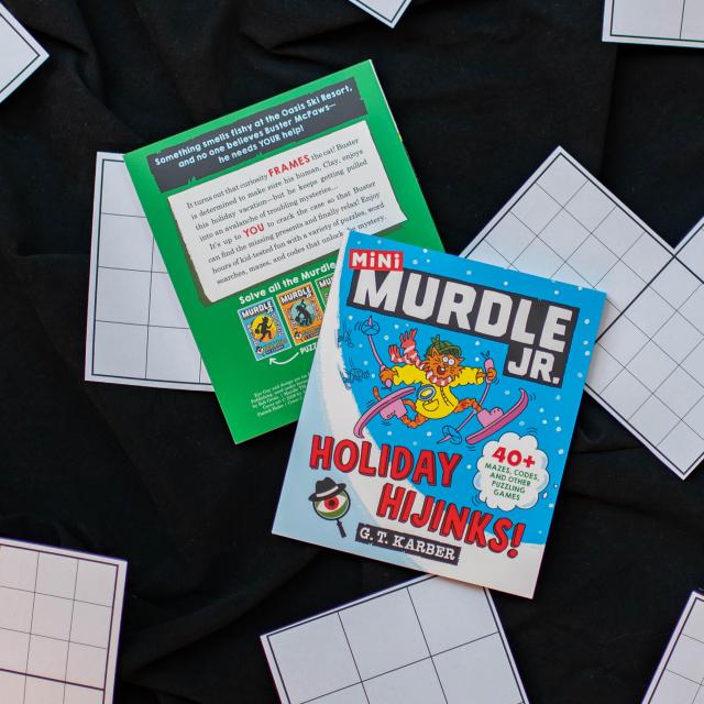 Murdle Jr. Holiday Hijinks! Mystery Puzzle Book