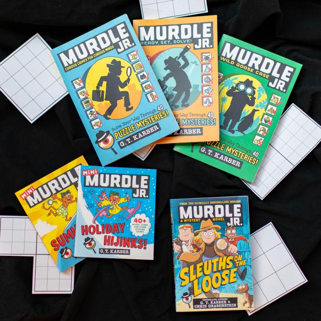 Murdle Jr. Holiday Hijinks! Mystery Puzzle Book