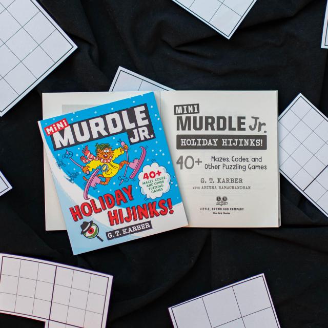 Murdle Jr. Holiday Hijinks! Mystery Puzzle Book
