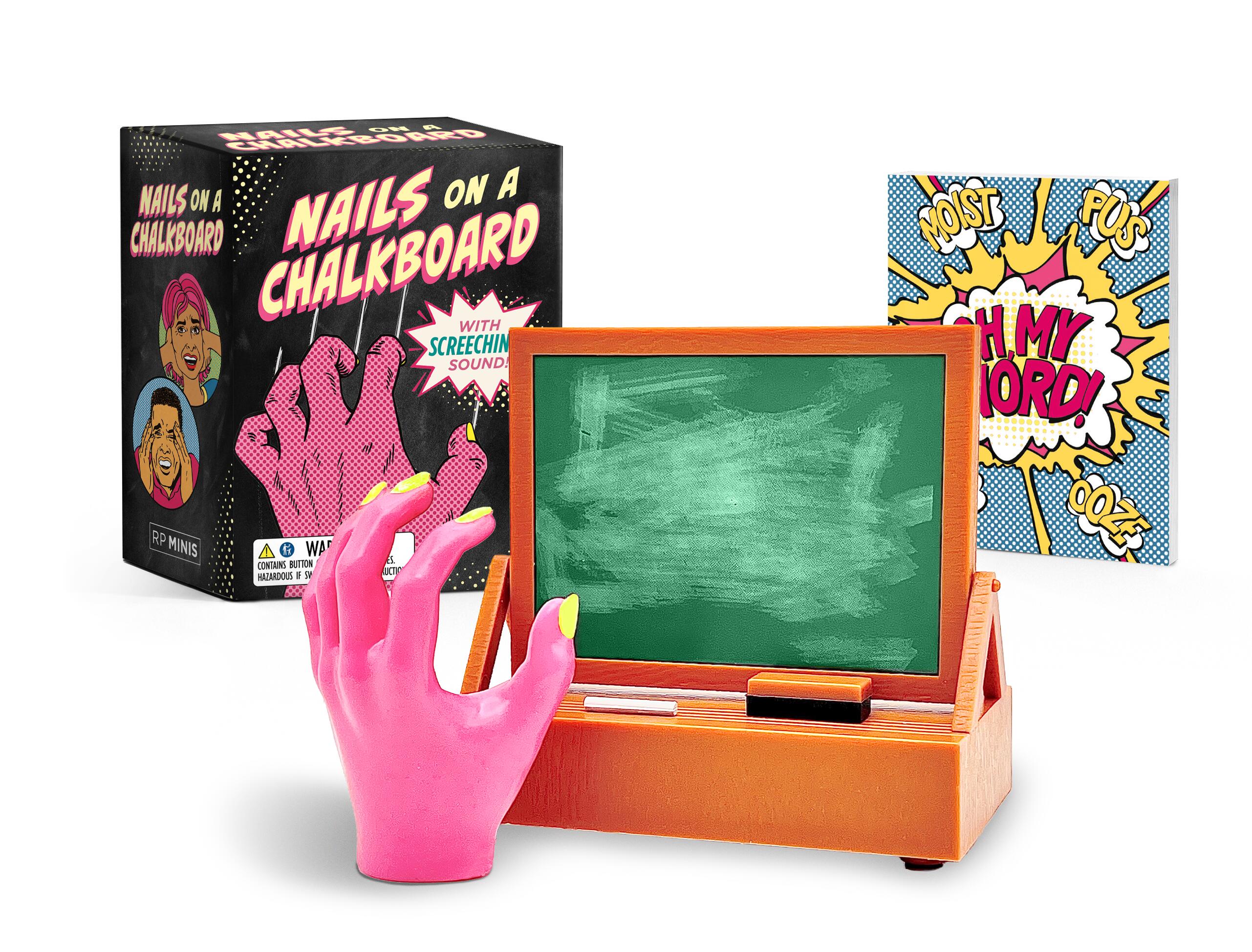 RP Minis Nails on a Chalkboard Miniature Gag Toy Scratching Sound