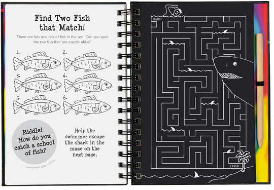 Scratch and Sketch Games and Puzzle Ocean World