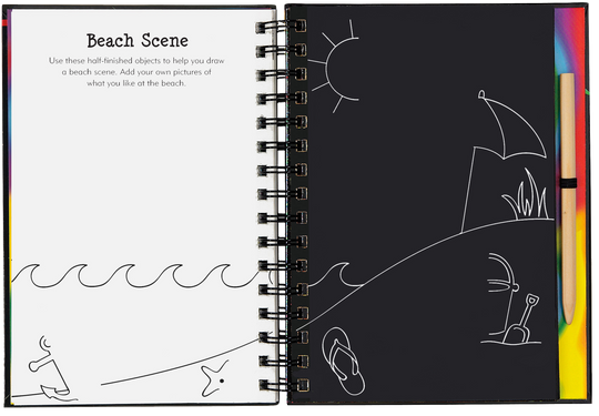 Scratch and Sketch Games and Puzzle Ocean World