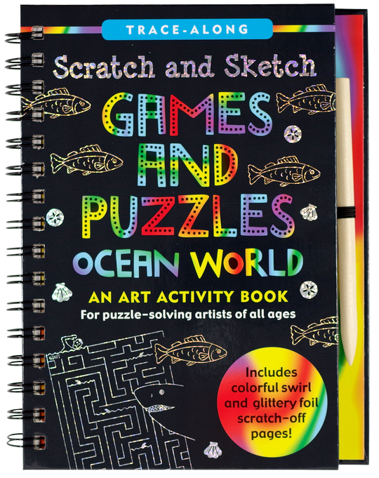 Scratch and Sketch Games and Puzzle Ocean World