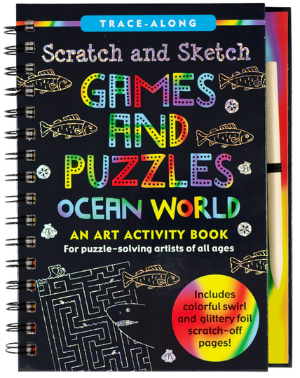 Scratch and Sketch Games and Puzzle Ocean World