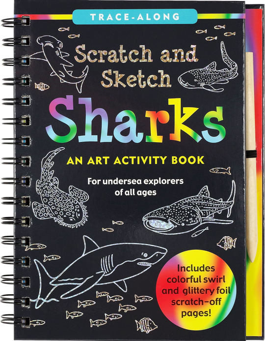 Scratch and Sketch Sharks