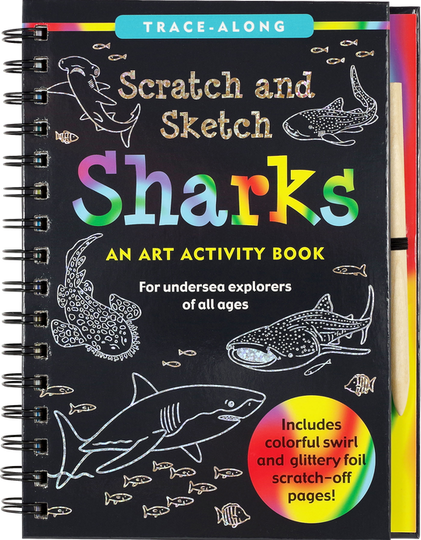 Scratch and Sketch Sharks