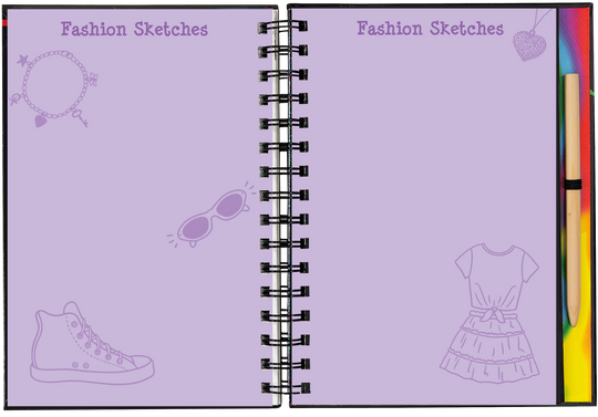 Scratch and Sketch Fashion Show