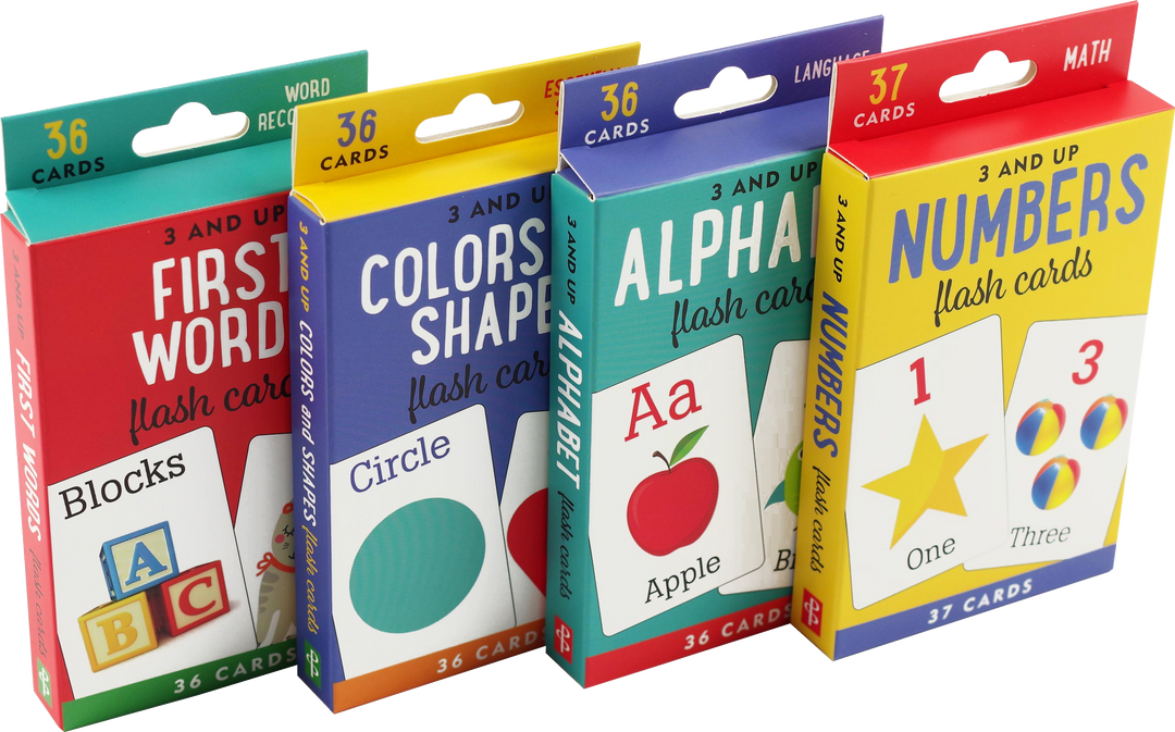 Peter Pauper Press Flash Cards Value Pack Set of 4