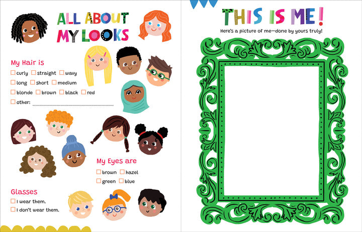 Peter Pauper Press The Awesome Book of Me Activity Book