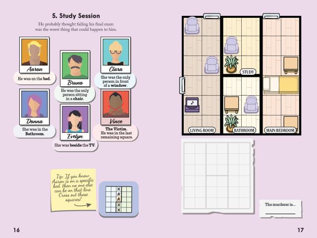 Puzzlewright Press Murdoku Puzzle Book