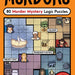 Puzzlewright Press Murdoku Back in Time Logic Puzzle Book