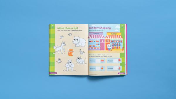 Brain Quest Math Workbook: Pre-Kindergarten