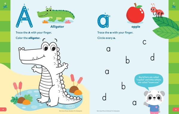 Brain Quest Phonics Workbook: Pre-Kindergarten