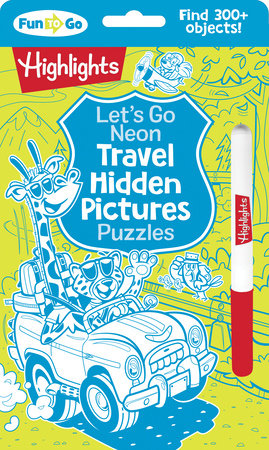 Highlights Let's Go Neon Travel Hidden Pictures Puzzles