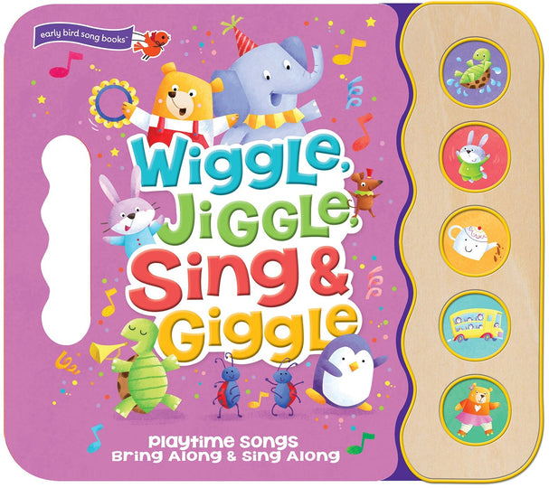 Cottage Door Press Wiggle Jiggle Sing and Giggle Interactive Sound Book