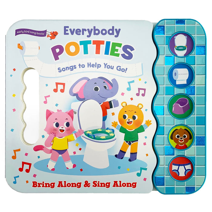 Cottage Door Press Everybody Potties 5-Button Sound Book