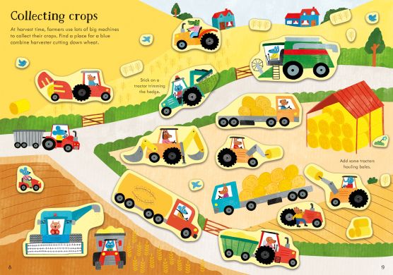 Little First Stickers Tractors and Trucks