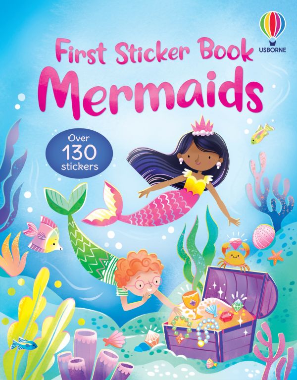 Mermaid Ineractive Book First Sticker Book Mermaids - Interactive Activity Book for Kids ...