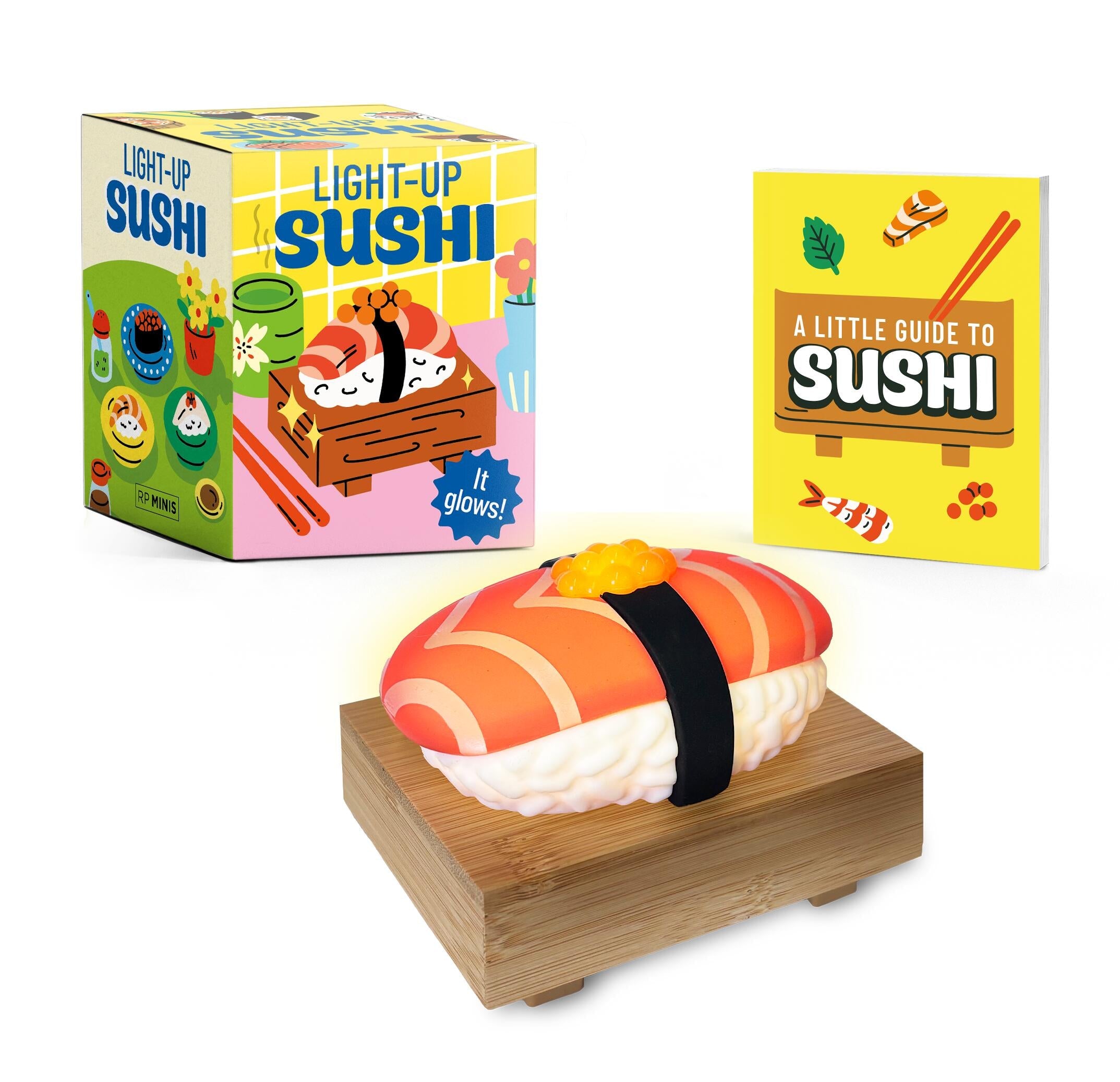 RP Minis Light-Up Sushi Miniature Salmon Nigiri Lamp Kit