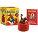 Desktop Mechanical Bull RP Minis Miniature Toy with Book