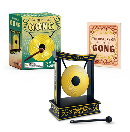 RP Minis Mini Desk Gong with Electronic Sound 3.5in