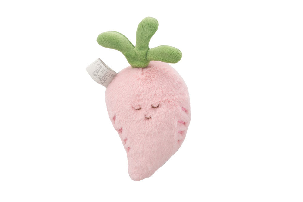 Infant Soft Rattle Veggie Assortment with Clip