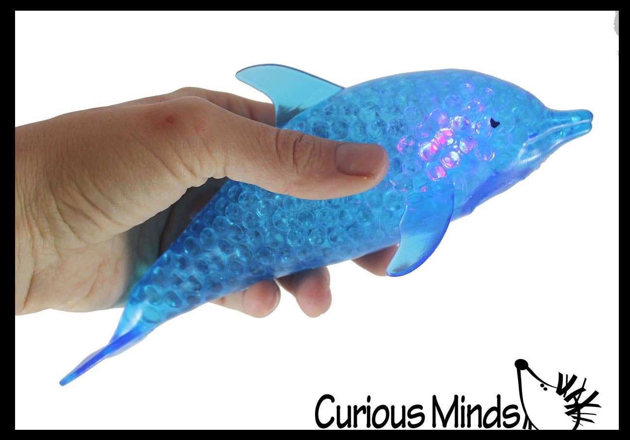 Dolphin Water Bead Filled Squeeze Stress Ball  