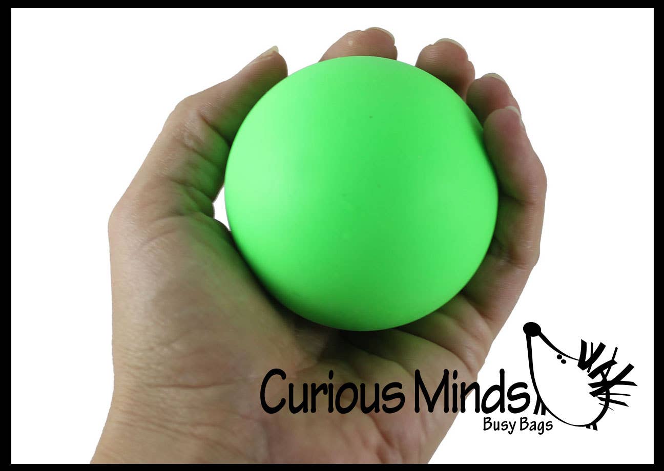Single large Stretchy Squishy Squeeze Stress Ball - Sensory, Fidget Toy