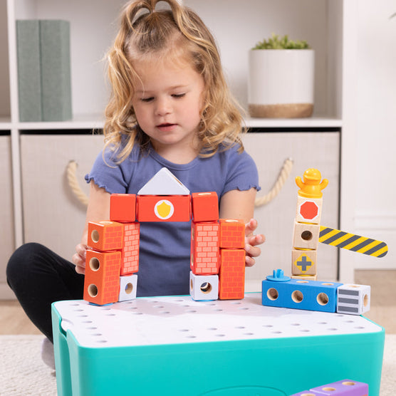 Melissa & Doug Blockables Rescue City Play Set