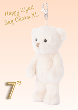 Bukowski Bears Happy Wyatt Bag Charm XL