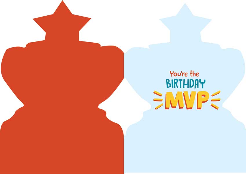 Trophy Kid Foil Birthday Card