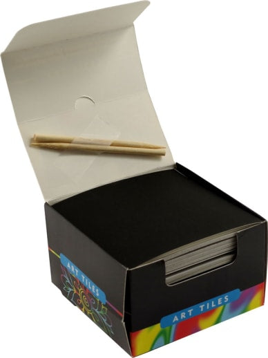 Scratch and Sketch Art Tiles